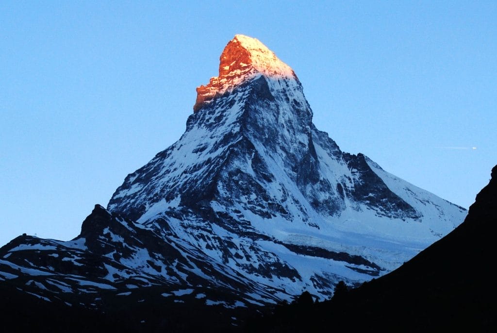 Le Mont Cervin, dans le canton du Valais, en Suisse